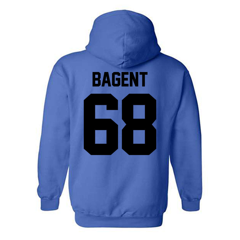 Grand Valley - NCAA Football : Cameron Bagent - Classic Shersey Hooded Sweatshirt-1