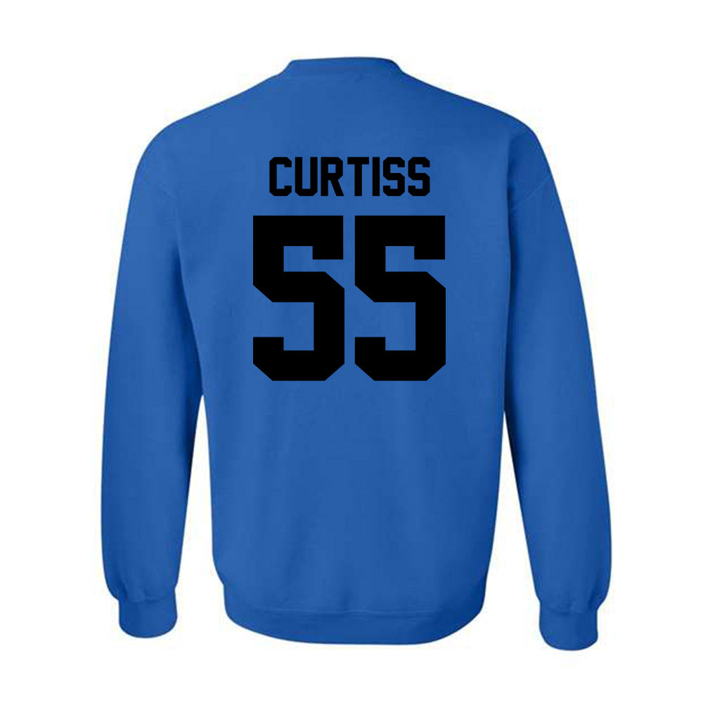 Grand Valley - NCAA Football : Evan Curtiss - Classic Shersey Crewneck Sweatshirt-1
