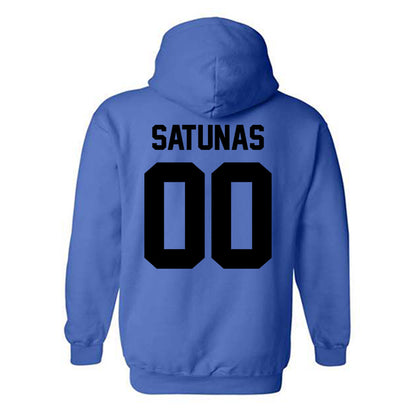 Grand Valley - NCAA Baseball : Drew Satunas - Classic Shersey Hooded Sweatshirt-1
