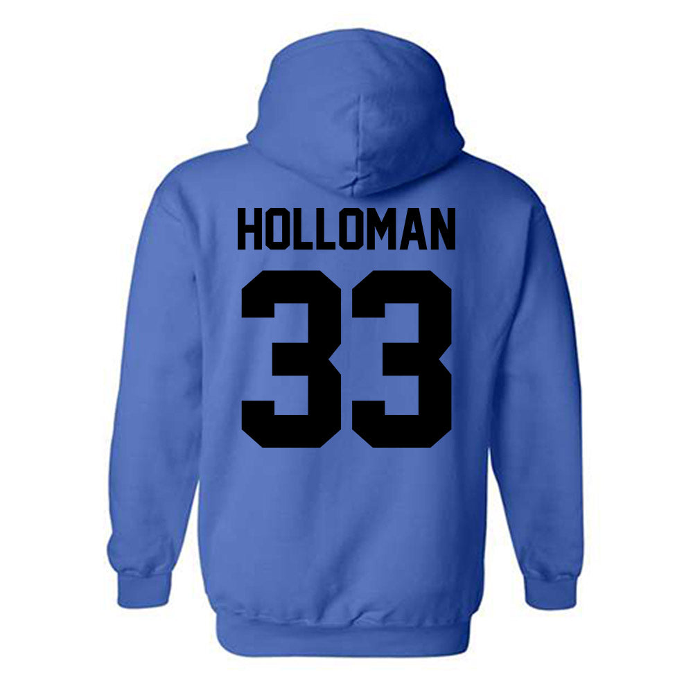 Grand Valley - NCAA Football : David Holloman - Classic Shersey Hooded Sweatshirt