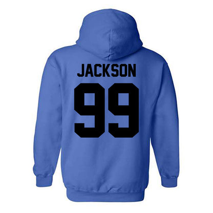Grand Valley - NCAA Football : Tyus Jackson - Classic Shersey Hooded Sweatshirt-1