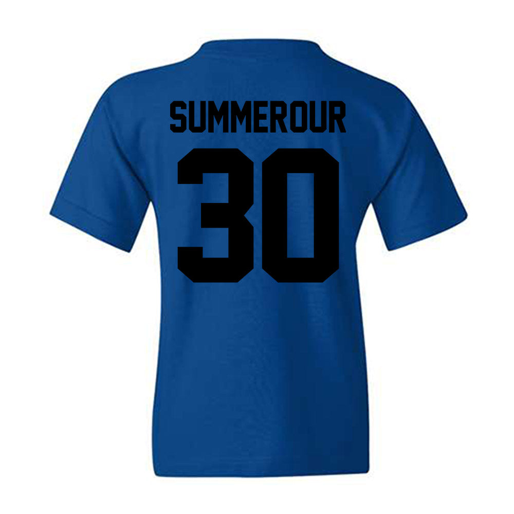 Grand Valley - NCAA Football : Cameron Summerour - Classic Shersey Youth T-Shirt-1