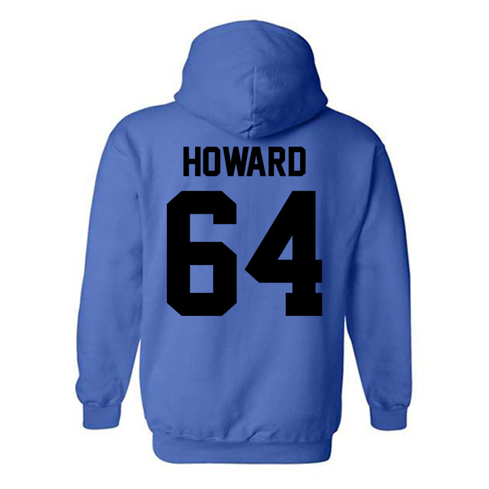 Grand Valley - NCAA Football : Barry Howard - Classic Shersey Hooded Sweatshirt-1