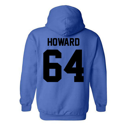 Grand Valley - NCAA Football : Barry Howard - Classic Shersey Hooded Sweatshirt-1