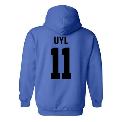 Grand Valley - NCAA Women's Basketball : Madi Uyl - Classic Shersey Hooded Sweatshirt-1