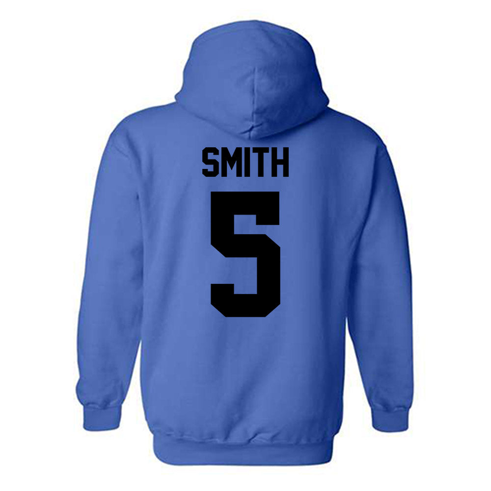 Grand Valley - NCAA Men's Basketball : Trevor Smith - Classic Shersey Hooded Sweatshirt-1