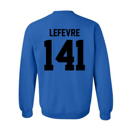Grand Valley - NCAA Wrestling : Preston Lefevre - Classic Shersey Crewneck Sweatshirt-1