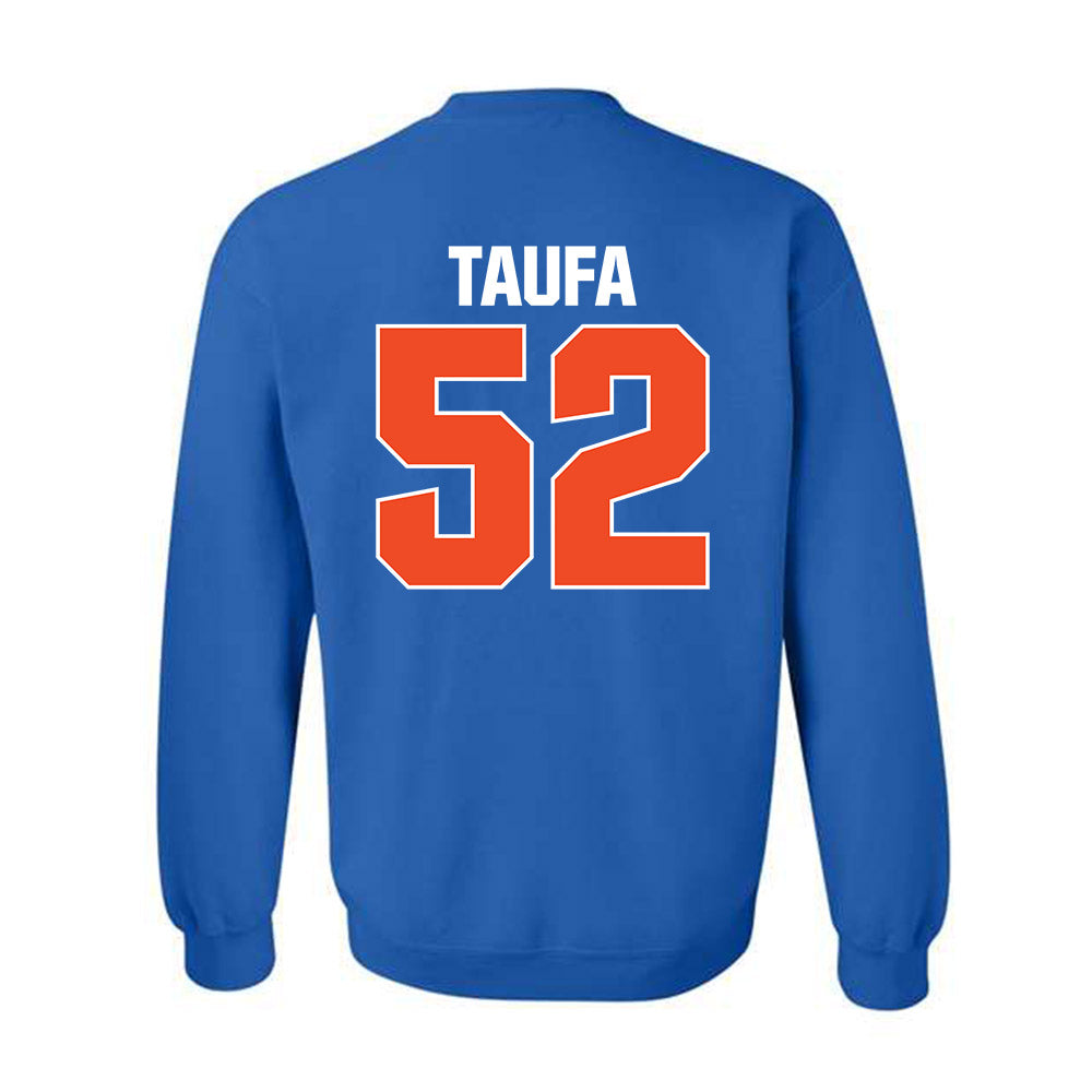 Boise State - NCAA Football : Stewart Taufa - Sport Shersey Crewneck Sweatshirt-1