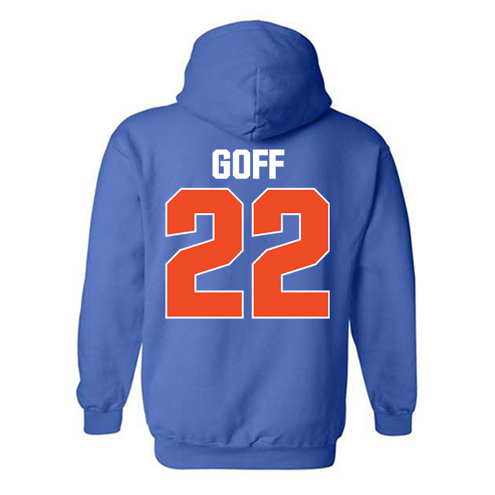 Boise State - NCAA Football : Juelz Goff - Sport Shersey Hooded Sweatshirt-1