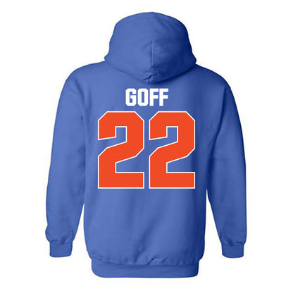 Boise State - NCAA Football : Juelz Goff - Sport Shersey Hooded Sweatshirt-1