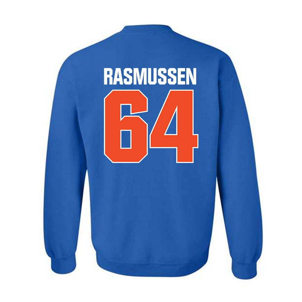 Boise State - NCAA Football : Carson Rasmussen - Sport Shersey Crewneck Sweatshirt-1