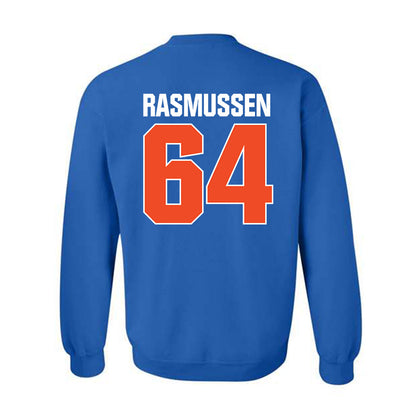 Boise State - NCAA Football : Carson Rasmussen - Sport Shersey Crewneck Sweatshirt-1