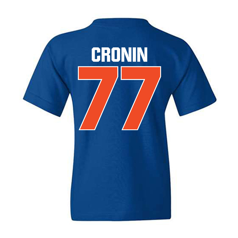 Boise State - NCAA Football : Kole Cronin - Sport Shersey Youth T-Shirt-1