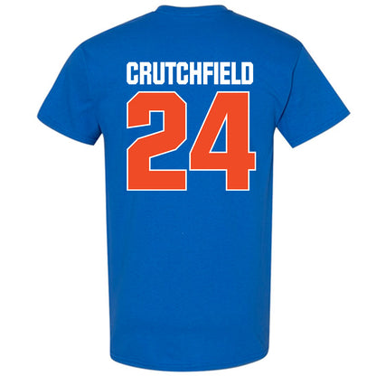 Boise State - NCAA Football : Tahj Crutchfield - Sport Shersey T-Shirt-1