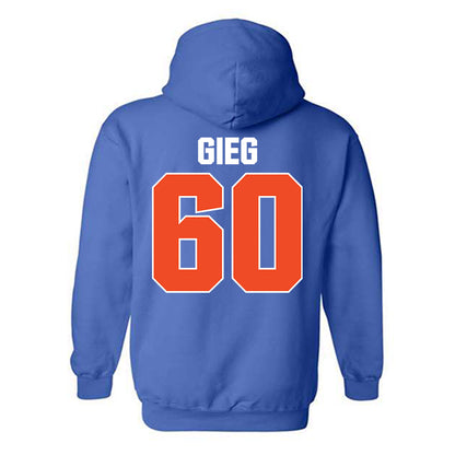 Boise State - NCAA Football : Spencer Gieg - Sport Shersey Hooded Sweatshirt