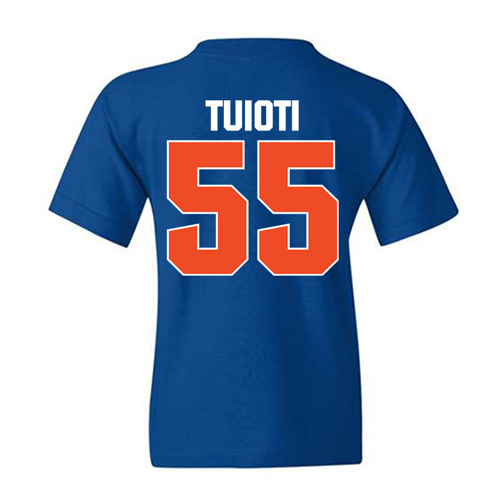 Boise State - NCAA Football : Mana Tuioti - Sport Shersey Youth T-Shirt-1