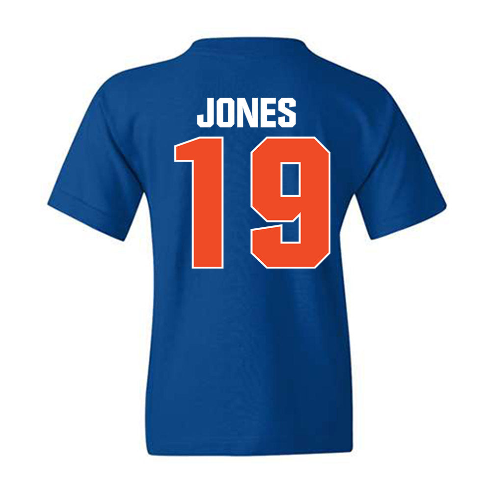 Boise State - NCAA Football : Rasean Jones - Sport Shersey Youth T-Shirt-1