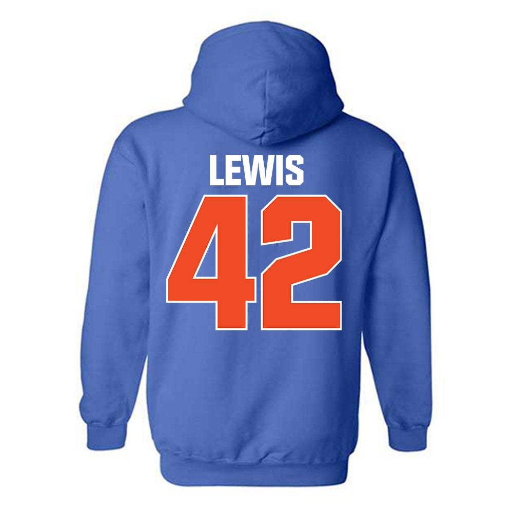 Boise State - NCAA Football : Zyhaire Lewis - Sport Shersey Hooded Sweatshirt-1