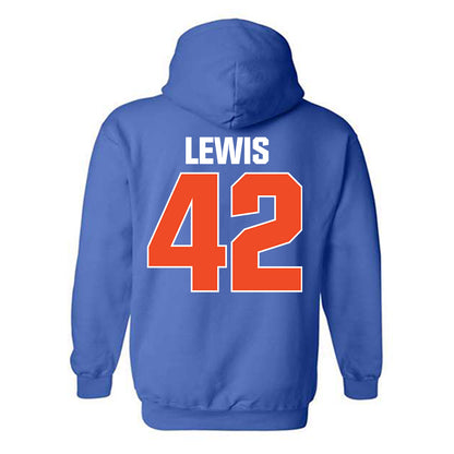 Boise State - NCAA Football : Zyhaire Lewis - Sport Shersey Hooded Sweatshirt-1
