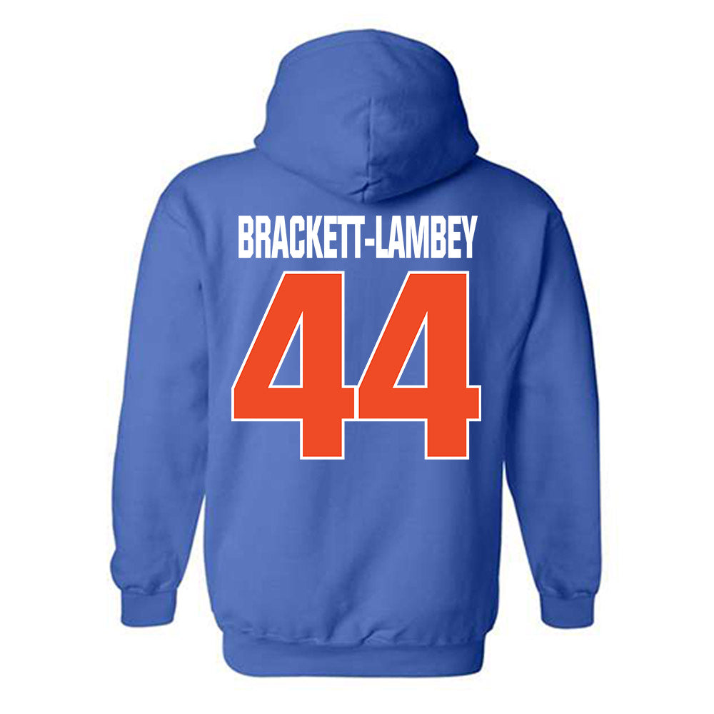 Boise State - NCAA Football : Syncere Brackett-Lambey - Sport Shersey Hooded Sweatshirt-1