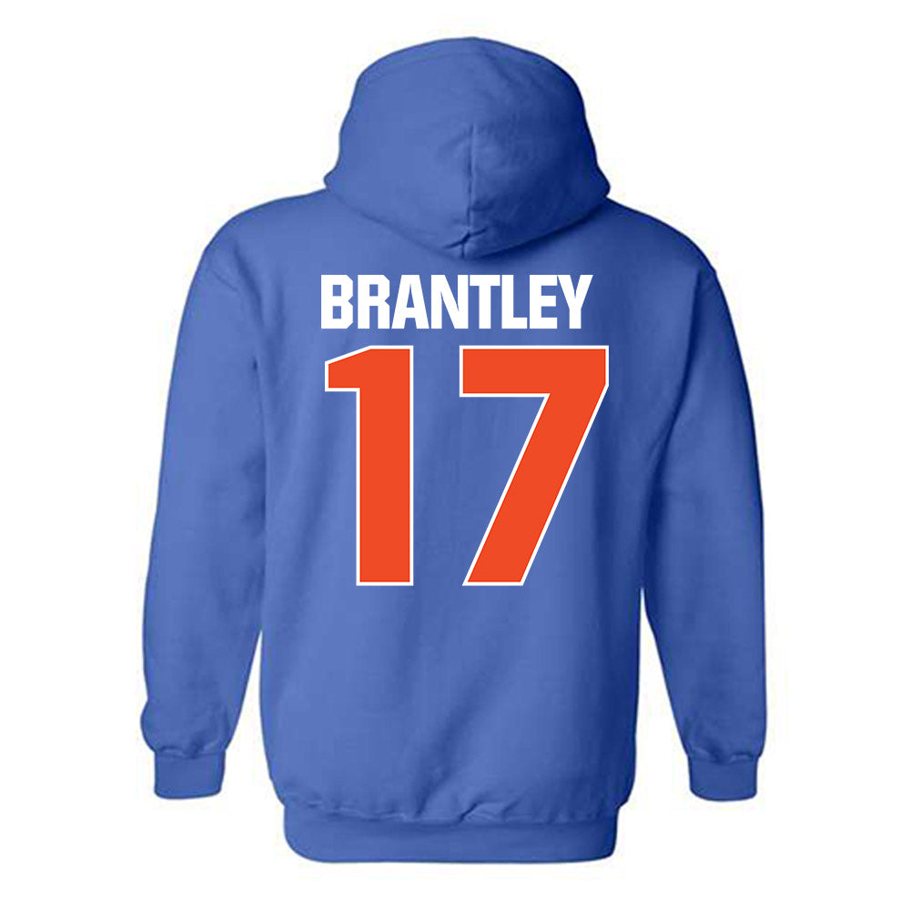 Boise State - NCAA Football : Logan Brantley - Sport Shersey Hooded Sweatshirt-1