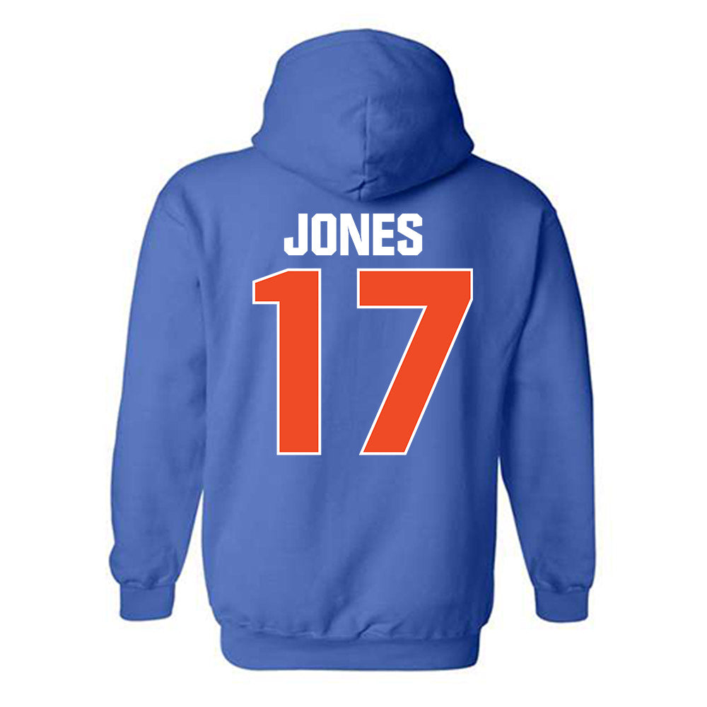 Boise State - NCAA Football : Adrian Jones - Sport Shersey Hooded Sweatshirt-1