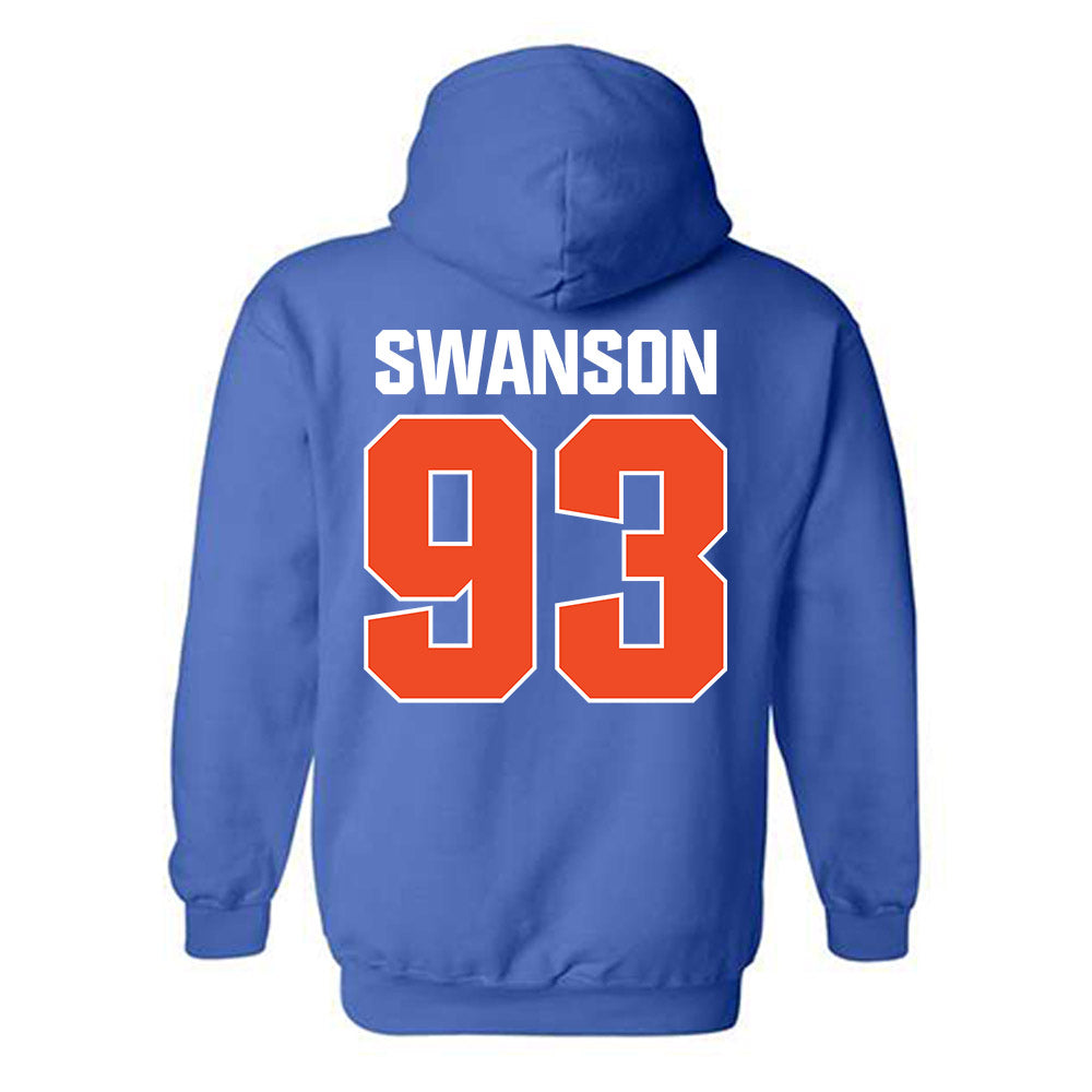 Boise State - NCAA Football : Ryder Swanson - Sport Shersey Hooded Sweatshirt-1