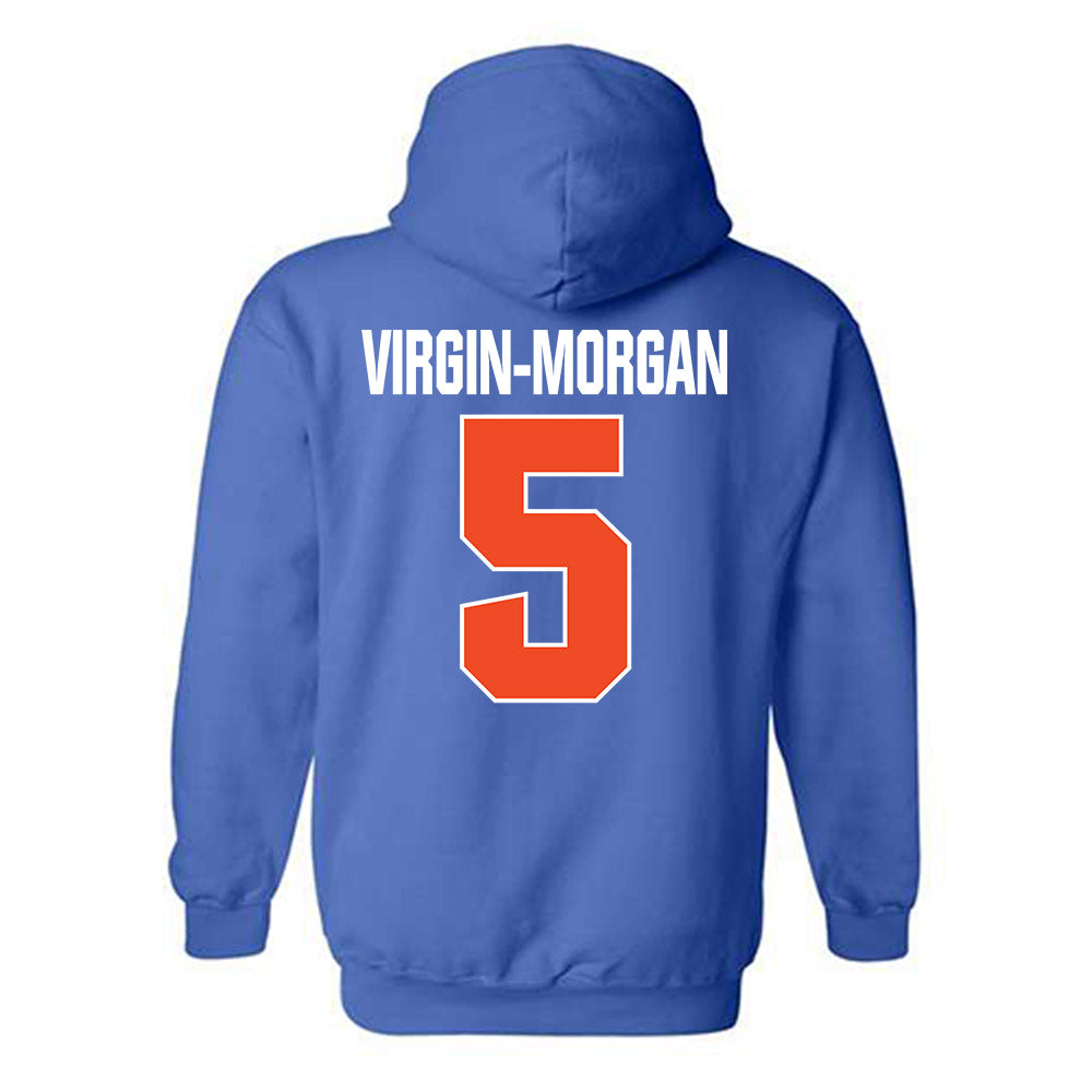 Boise State - NCAA Football : Jayden Virgin-Morgan - Sport Shersey Hooded Sweatshirt-1