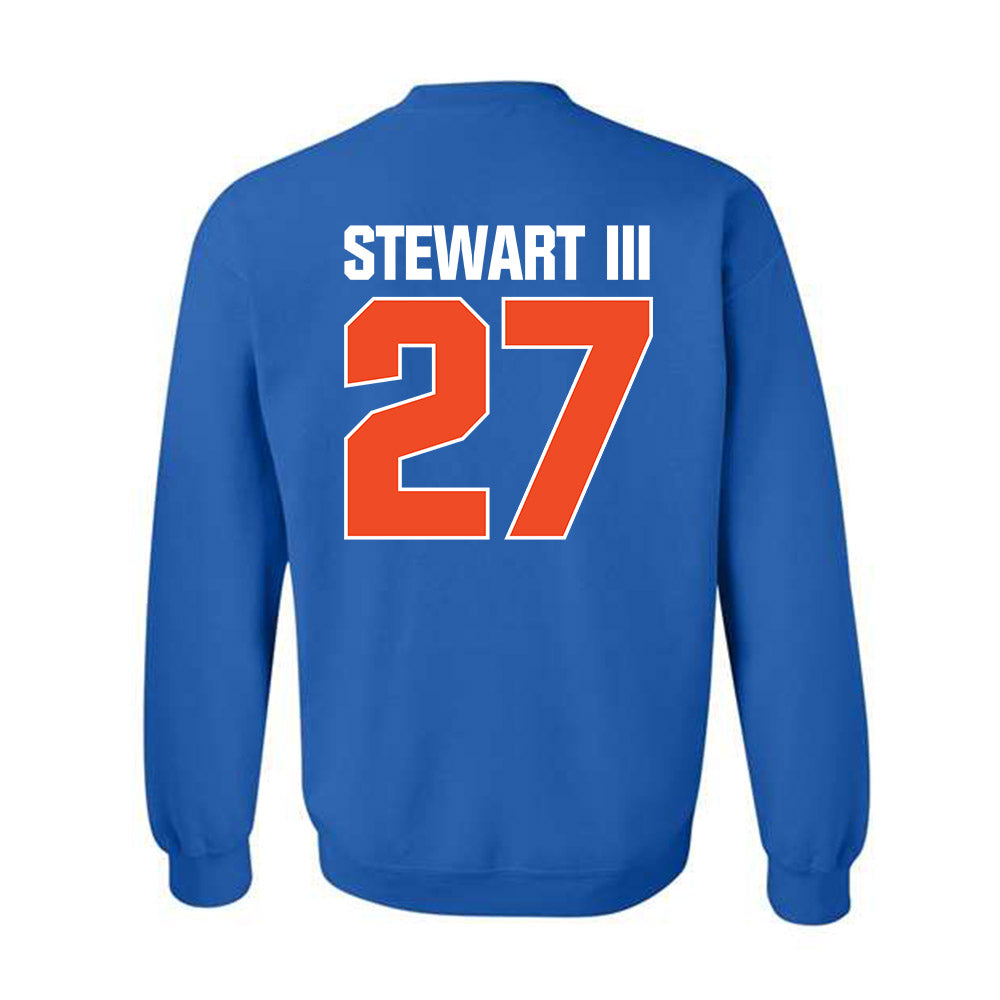 Boise State - NCAA Football : Harry Stewart III - Sport Shersey Crewneck Sweatshirt-1