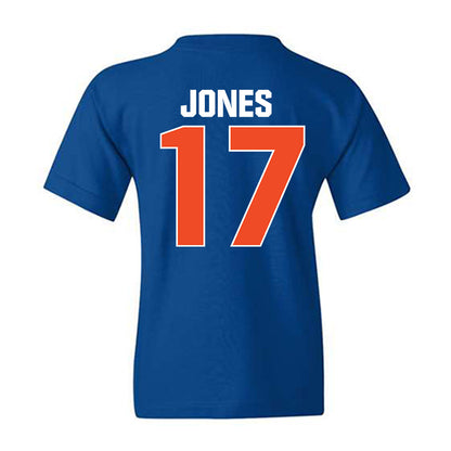 Boise State - NCAA Football : Adrian Jones - Sport Shersey Youth T-Shirt-1