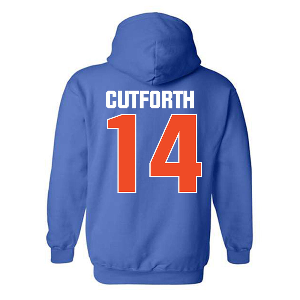 Boise State - NCAA Football : Max Cutforth - Sport Shersey Hooded Sweatshirt-1