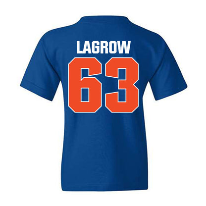 Boise State - NCAA Football : Connor LaGrow - Sport Shersey Youth T-Shirt-1