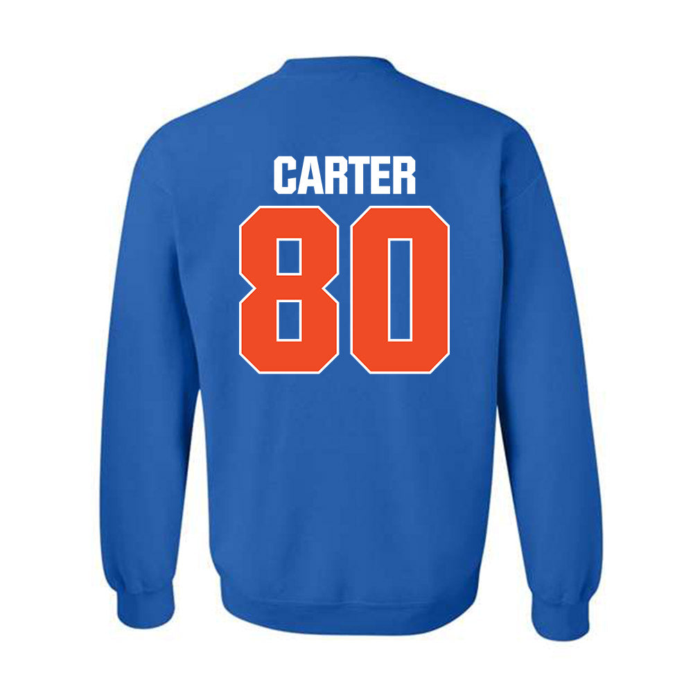 Boise State - NCAA Football : Romeo Carter - Sport Shersey Crewneck Sweatshirt-1
