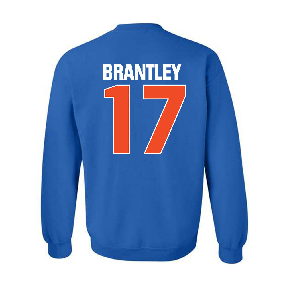 Boise State - NCAA Football : Logan Brantley - Sport Shersey Crewneck Sweatshirt-1