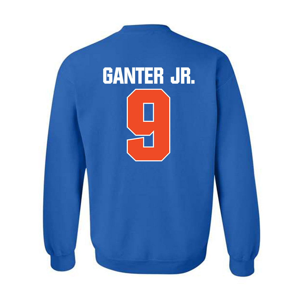 Boise State - NCAA Football : Derek Ganter Jr. - Sport Shersey Crewneck Sweatshirt-1
