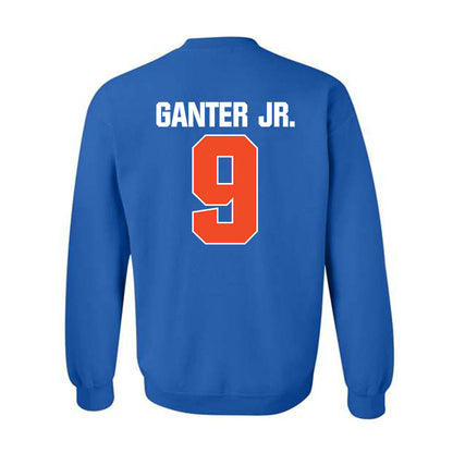 Boise State - NCAA Football : Derek Ganter Jr. - Sport Shersey Crewneck Sweatshirt-1