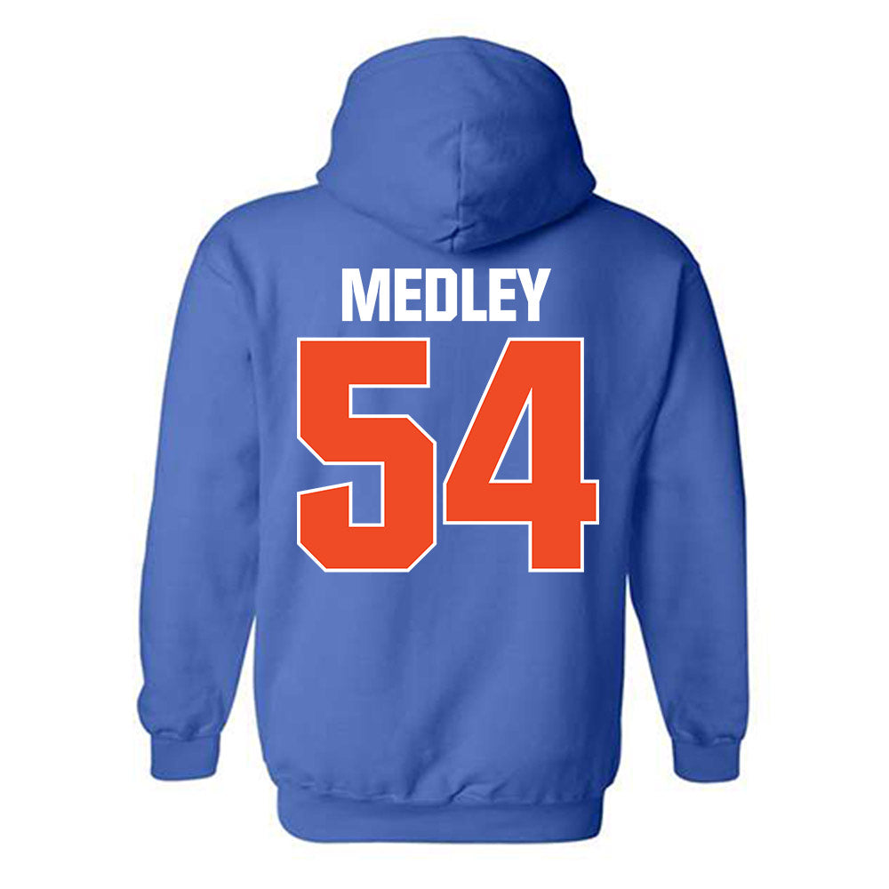 Boise State - NCAA Football : Adonte Medley - Sport Shersey Hooded Sweatshirt-1