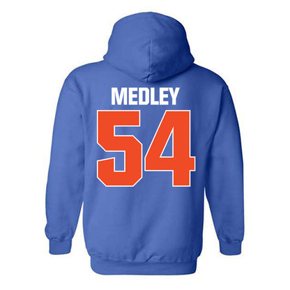 Boise State - NCAA Football : Adonte Medley - Sport Shersey Hooded Sweatshirt-1