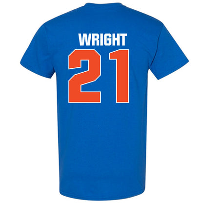 Boise State - NCAA Football : Akeem Wright - Sport Shersey T-Shirt-1