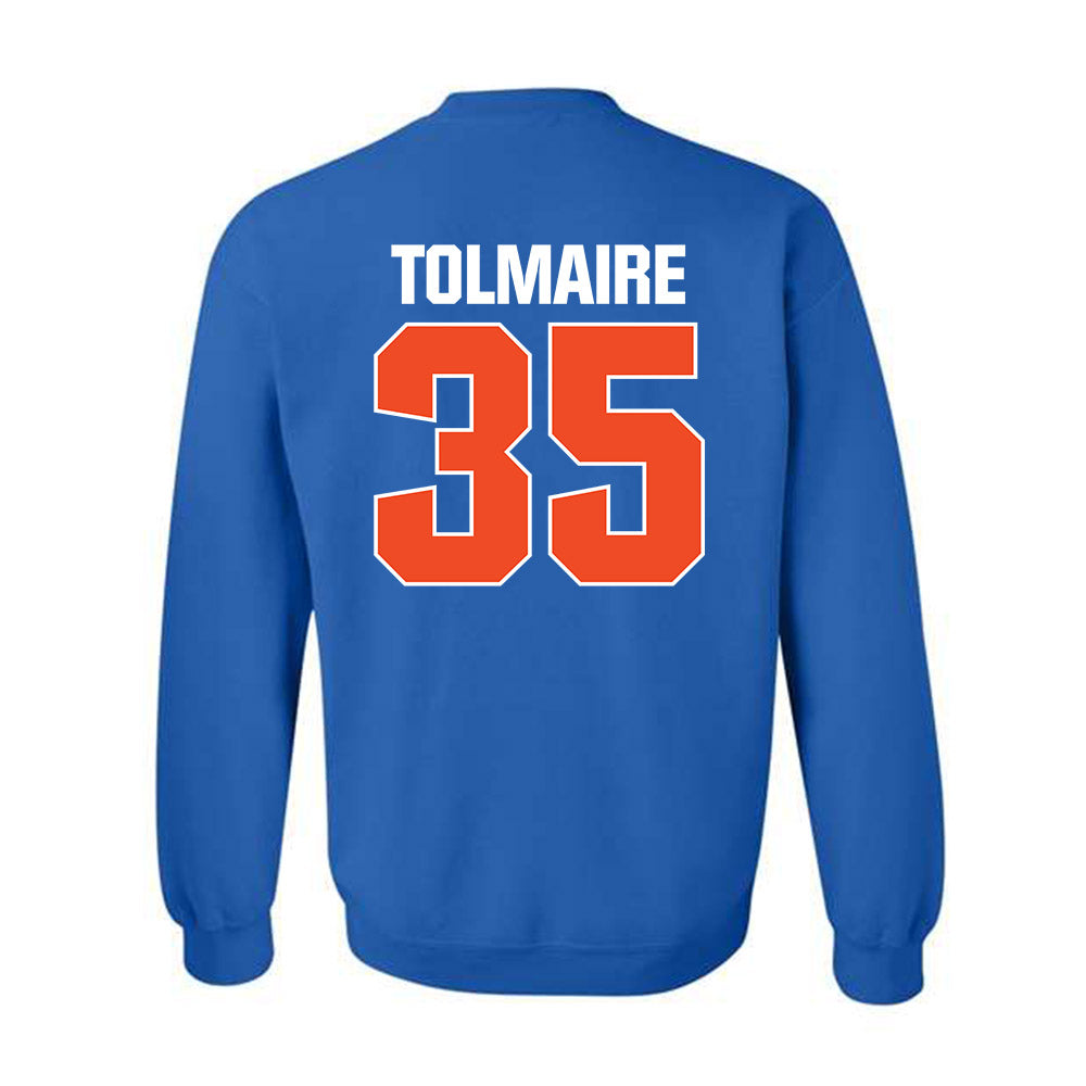 Boise State - NCAA Football : Treyvon Tolmaire - Sport Shersey Crewneck Sweatshirt-1