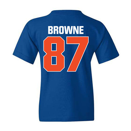 Boise State - NCAA Football : Keawe Browne - Sport Shersey Youth T-Shirt-1