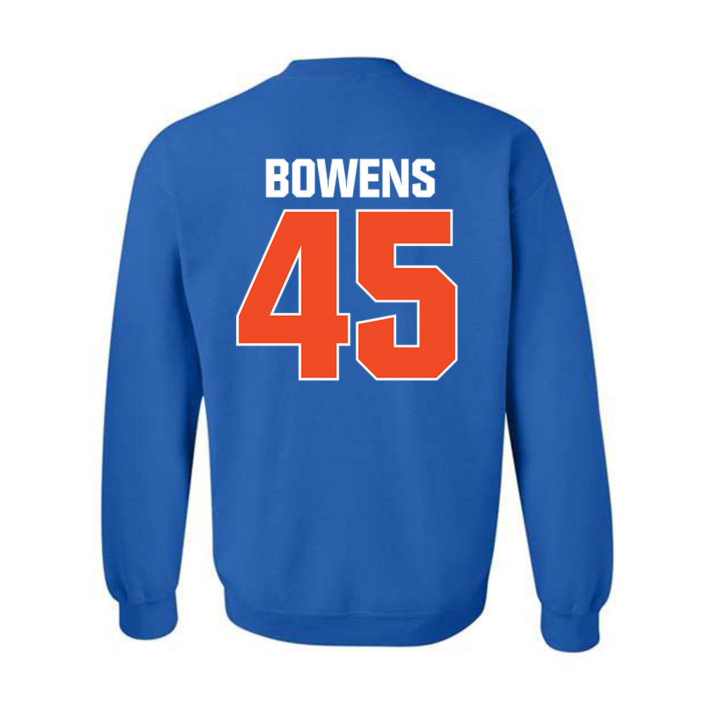 Boise State - NCAA Football : Markell Bowens - Sport Shersey Crewneck Sweatshirt-1