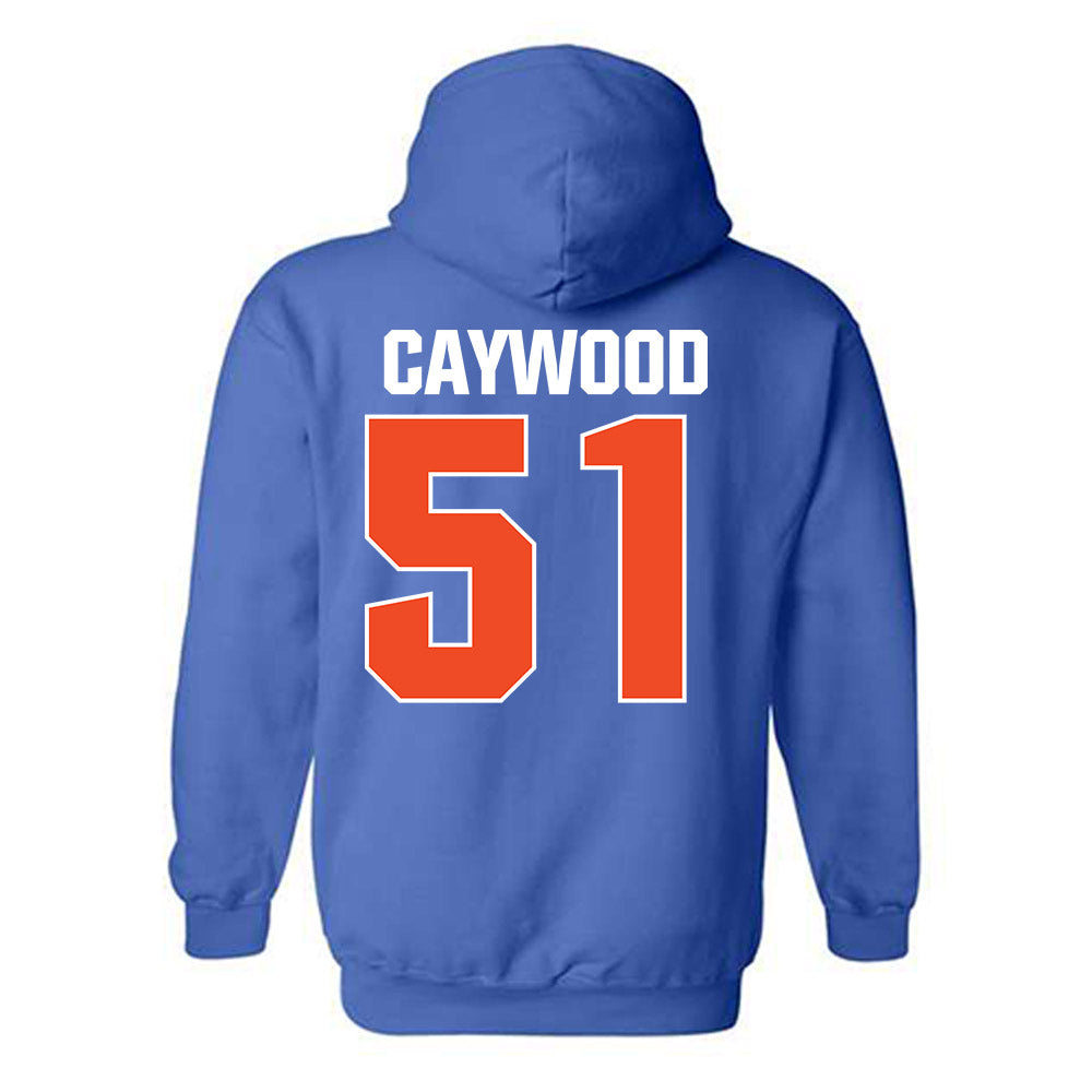 Boise State - NCAA Football : Roman Caywood - Sport Shersey Hooded Sweatshirt-1