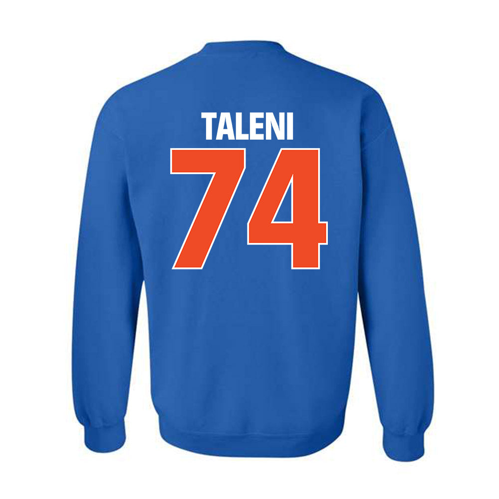 Boise State - NCAA Football : Alma Taleni - Sport Shersey Crewneck Sweatshirt-1