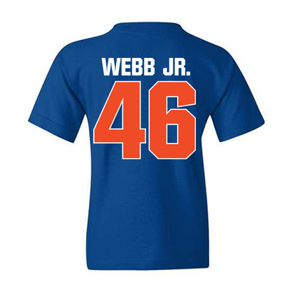 Boise State - NCAA Football : Corey Webb Jr. - Sport Shersey Youth T-Shirt-1