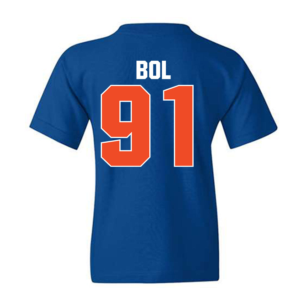 Boise State - NCAA Football : Bol Bol - Sport Shersey Youth T-Shirt-1