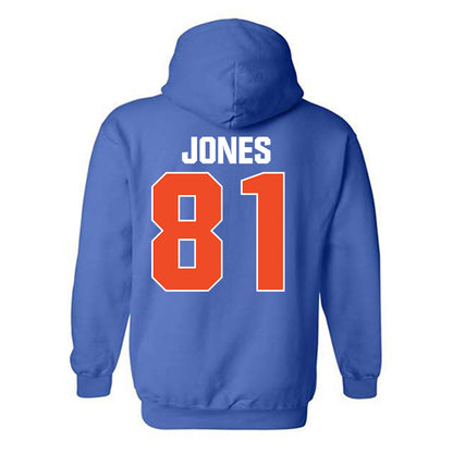 Boise State - NCAA Football : Kamryn Jones - Sport Shersey Hooded Sweatshirt-1
