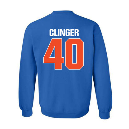 Boise State - NCAA Football : Ryker Clinger - Sport Shersey Crewneck Sweatshirt