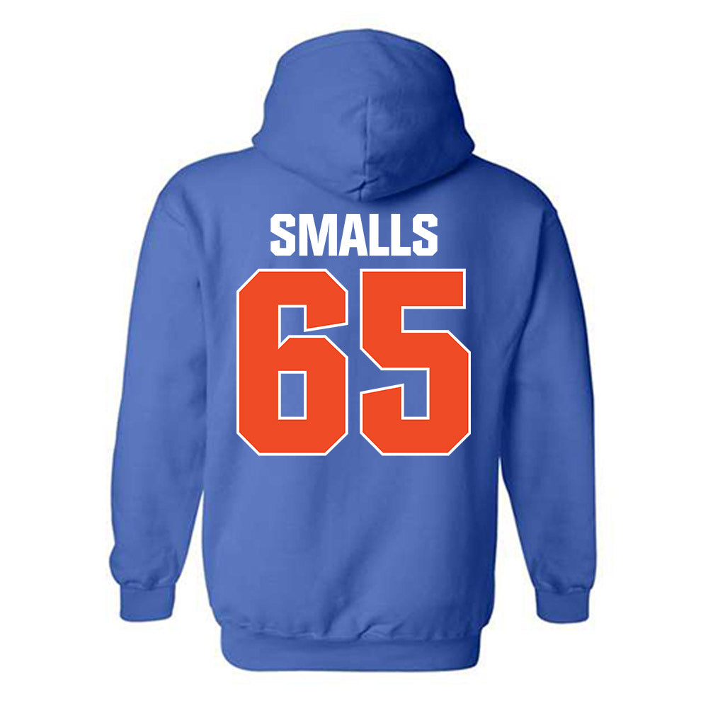 Boise State - NCAA Football : Hakeim Smalls - Sport Shersey Hooded Sweatshirt-1