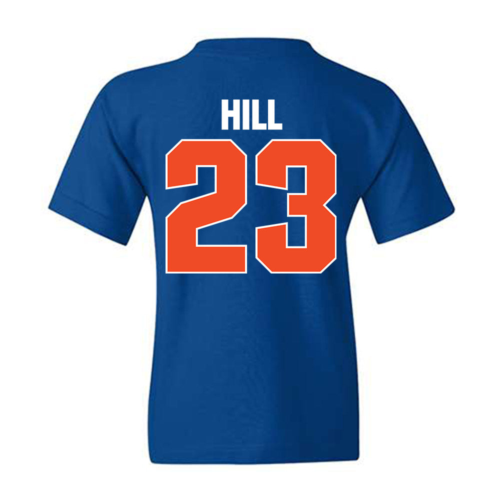 Boise State - NCAA Football : David Hill - Sport Shersey Youth T-Shirt-1